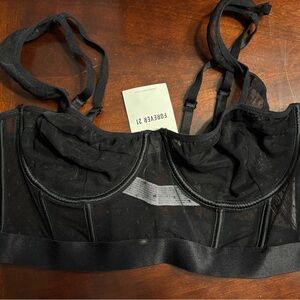 Forever 21 Elegant Black Intimates